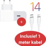 20W USB C oplader iPhone