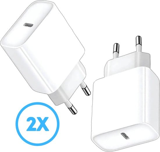 20w duo pack usb c oplader