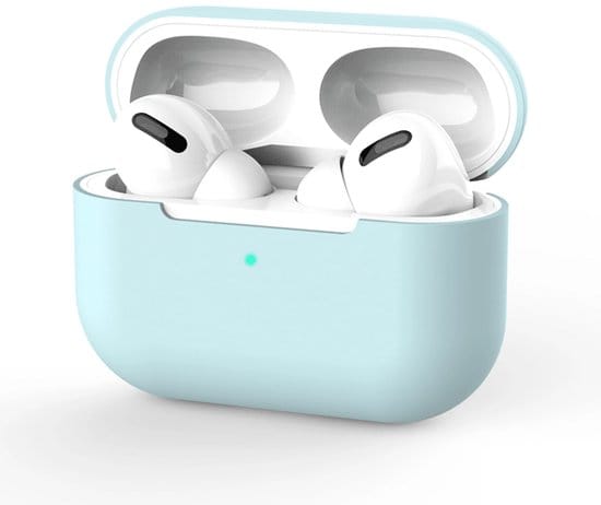 airpods 4 hoesje babyblauw