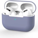 AirPods 4 hoesje violetgrijs