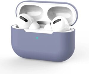 AirPods 4 hoesje violetgrijs