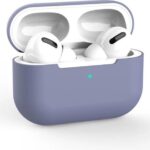 AirPods Pro hoesje violetgrijs