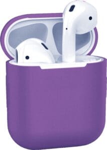 airpods hoesje paars