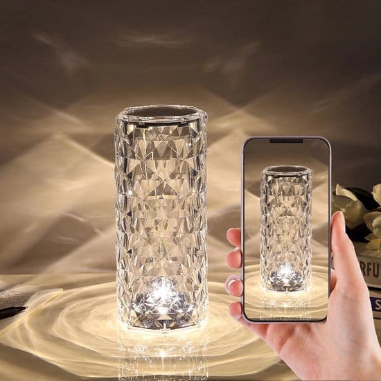 Crystal LED lamp