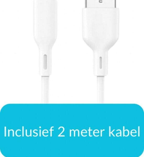 Lightning kabel 2 meter wit