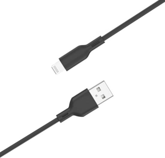 USB naar Lightning oplaadkabel voor iPhone – 1 meter – zwart