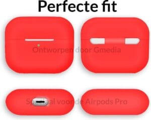 Rode beschermhoes voor Apple AirPods Pro