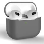 AirPods hoesje AirPods 3 donkergrijs siliconen bescherming