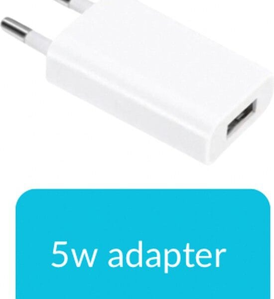 USB A oplader iPhone 5w