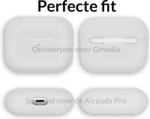 Witte beschermhoes voor Apple AirPods Pro