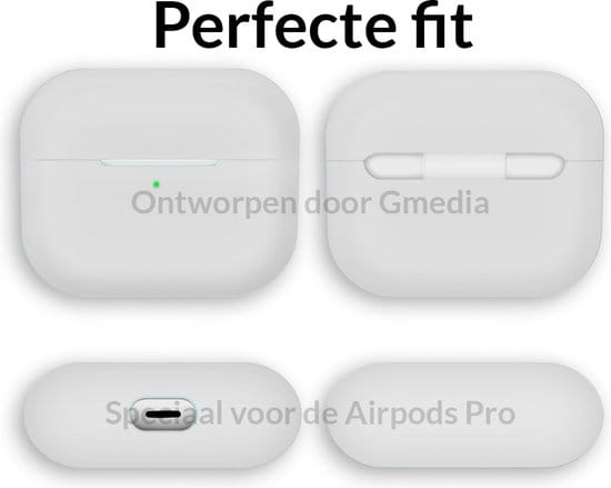 Witte beschermhoes voor Apple AirPods Pro