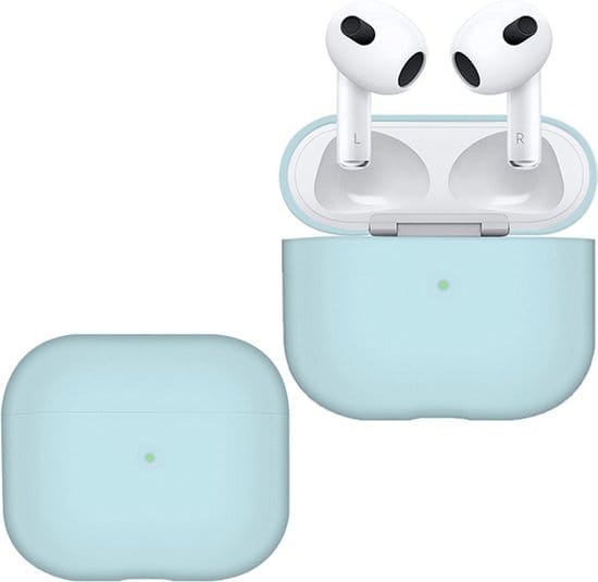 AirPods hoesje hemelblauw AirPods 3 – siliconen beschermcase