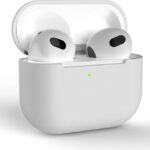 AirPods hoesje wit AirPods 3 siliconen vooraanzicht