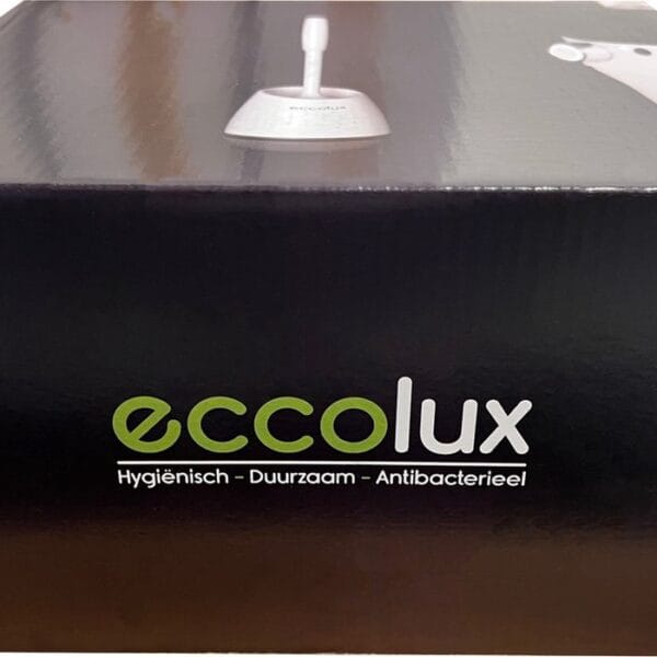 Eccolux luxe wc borstel met houder – hygiënische toiletborstel met hangsysteem