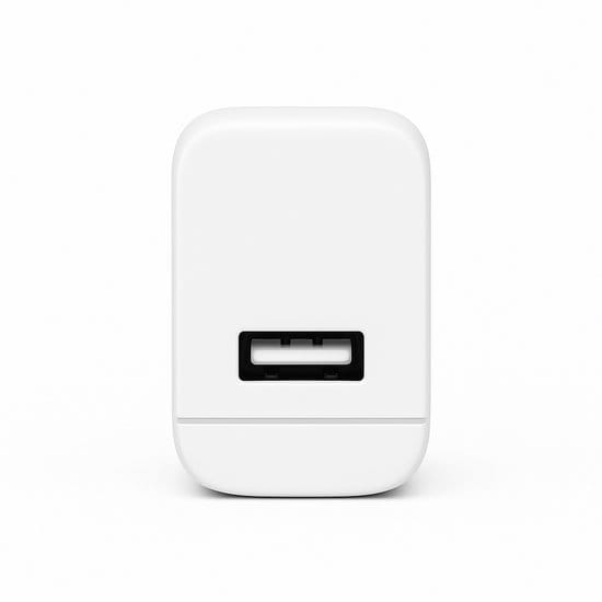 12W oplader geschikt voor iPad – USB oplaadstekker – wit