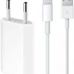 USB A adapter 5W met kabel wit